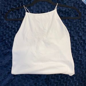 Used Forever 21 White body suit size 0X/1X.